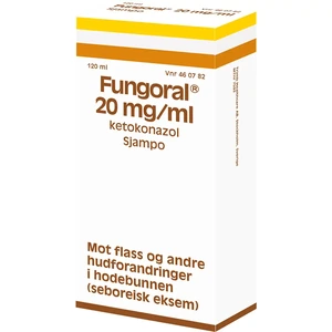 Fungoral sjampo 20 mg/ml