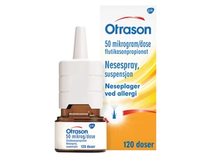 Otrason nesespray susp 50 mikrog/dose