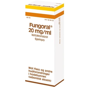 Fungoral sjampo 20 mg/ml