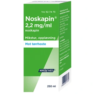 Noskapin mikst oppl 2,2 mg/ml