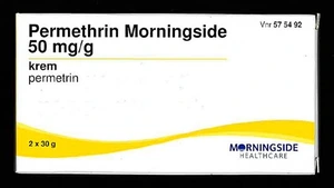 Permethrin 50 mg/g krem 2x30 g