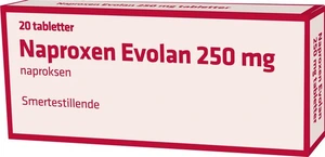 Naproxen Evolan tab 250 mg
