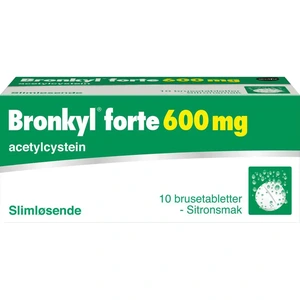 Bronkyl forte brusetab 600 mg
