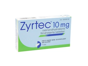 Zyrtec tab 10 mg