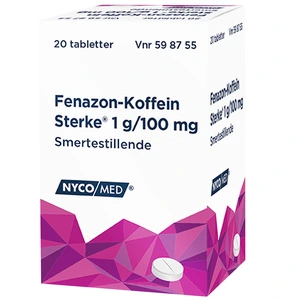 Fenazon-Koffein Sterke tab 1 g/100 mg