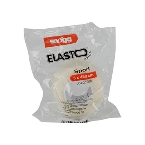 Snøgg Elasto Quick Sport Hvit 3 cm 1 stk