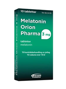 Melatonin Orion Pharma tab 3 mg