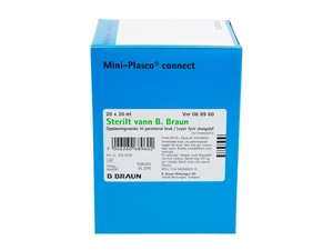 Sterilt vann B. Braun oppl væske til parenteral bruk, 20 x 20 ml