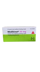 Medikinet Kapsel med modifisert frisetting, hard 30 mg 30 stk