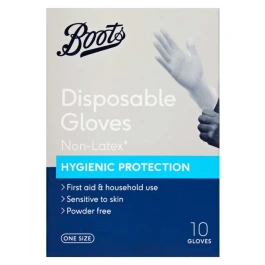 Boots Lateksfrie Hygienehansker 10-pakning