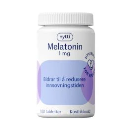 Nytti Melatonin 1 mg, 100 stk