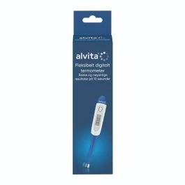 Alvita Fleksibelt Digitalt Termometer 1stk