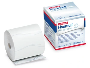 Leukoplast Fixomull Skin Sensitive 5cmx5m 1 stk