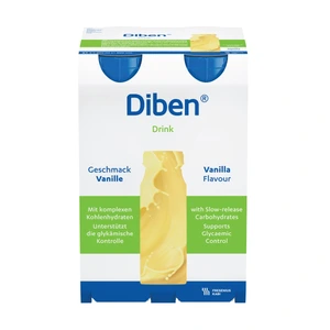 Diben Drink næringsdrikk vanilje 4x200 ml