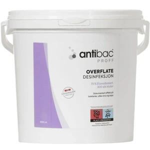 Antibac 75% Overflatedesinfeksjon Våtservietter 300 stk