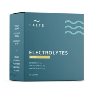 SALTE Elektrolytter sitron 30 doseposer