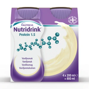 Nutridrink Protein næringsdrikk vanilje 4x200 ml