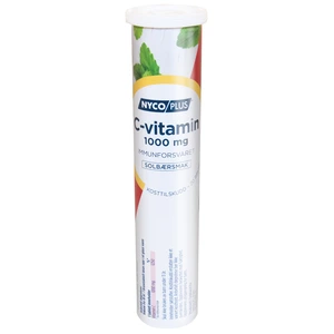 Nycoplus C-vitamin brusetab med solbærsmak 1000 mg