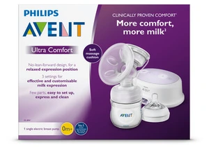Avent elektrisk brystpumpe 1 stk