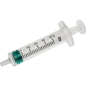 BD Emerald sprøyte 5ml luer sentrert 100 stk
