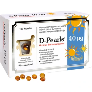 D-pearls kaps 40 mikrog