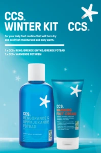 CCS Winter Kit fotbad og fotkrem