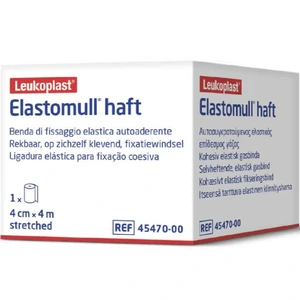 Elastomull haft selvheftende bandasje rull 4cmx4m 1 stk
