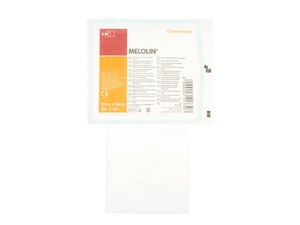 Melolin kompress 10 x 10 cm steril 5 stk