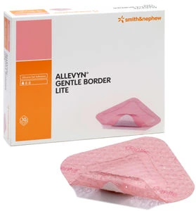 Allevyn Gentle Border Lite skumbandasje10cm x 10cm 10 stk