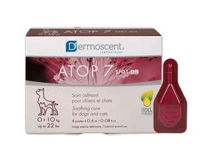 Atop 7 spot-on hund og katt 0-10kg 4x0,6 ml