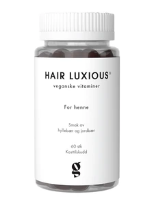Hair Luxious For henne veganske gummies 60 stk