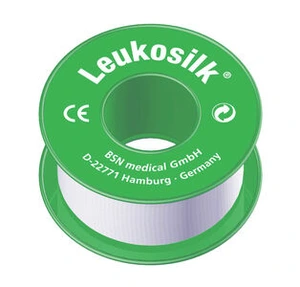 Leukosilk 2,5cmx9,2m uten dispenser 1 stk