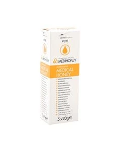 Medihoney antibakteriell medisinsk honning 5x20 g