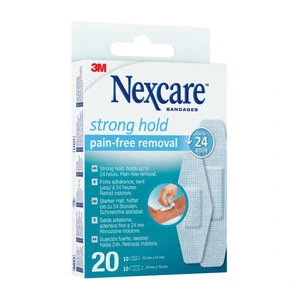 Nexcare Strong Hold plaster for sensitiv hud 20 stk