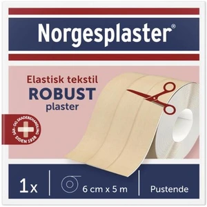 Norgesplaster Robust plaster 6 cm x 5 m rull 1 stk