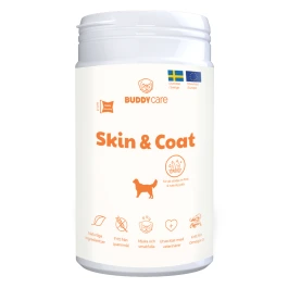 Buddy Skin & Coat tyggebiter tilskuddsfôr til hund 150 g