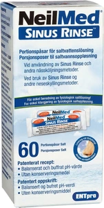 NeilMed Sinus Rinse porsjonsposer med salt refill 60 stk