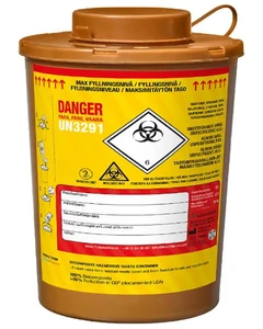 WoodSafe beholder for farlig avfall 3,3 L 1 stk