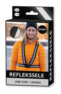 Reflekssele sort one size