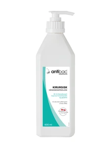 Antibac kirurgisk hånddesinfeksjon 85 % med klorhexidin 600 ml
