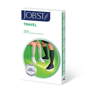 Jobst Travel klasse1 knestrømpe sort str 2 (39/40) 1 par