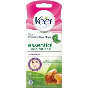 Veet essential voksstrips ansikt