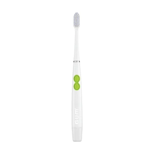 Gum Sonic Daily batteritannbørste hvit soft 1 stk