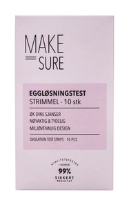 Make Sure Eggløsningstest Strimmel, 10 stk.