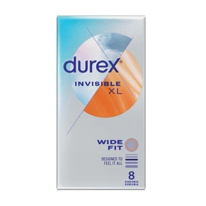 Durex Invisible XL Wide Fit kondomer 8 stk