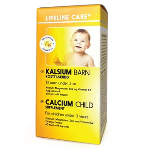 Lifeline Care Kalsium Barn, 60 stk.