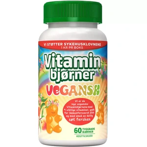 Vitaminbjørner vegansk fersken tyggetab