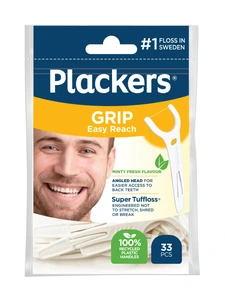Plackers flosser grip