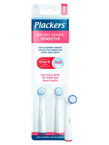 Plackers sensitive refill tannbørstehodet 2stk