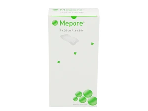 Mepore selvheftende kompress 9x20cm 30 stk